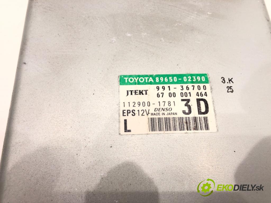 TOYOTA AURIS (_E15_) 2006 - 2012    1.4 D-4D (NDE150_) 66 kW [90 KM] olej napędowy 2007 - 2012  modul servočerpadlo 89650-02390 (Ostatní)