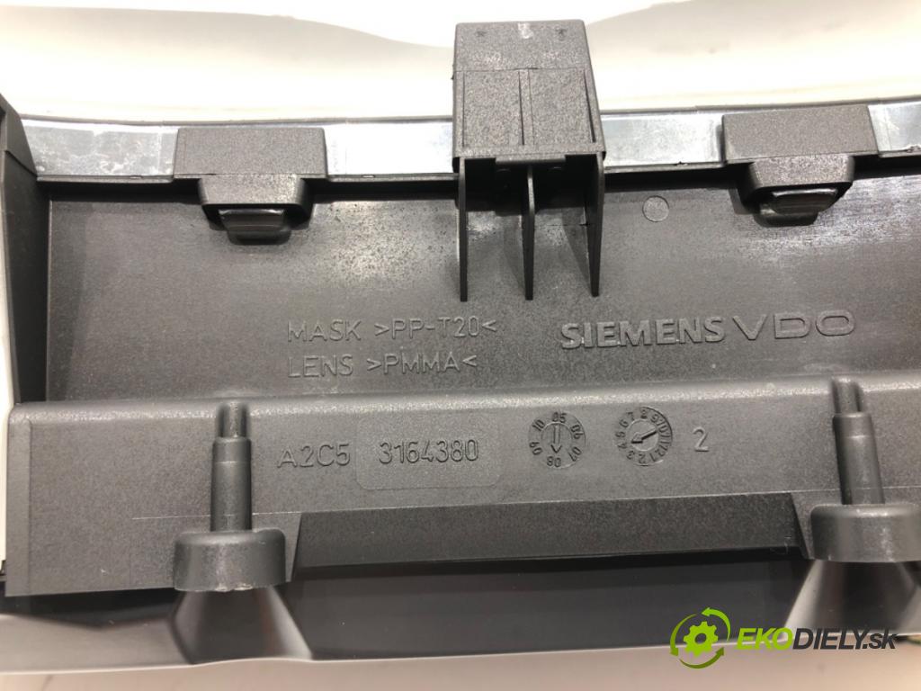 TOYOTA AURIS (_E15_) 2006 - 2012    1.4 D-4D (NDE150_) 66 kW [90 KM] olej napędowy 2007 - 2012  Prístrojovka 83800-0Z290 (Prístrojové dosky, displeje)