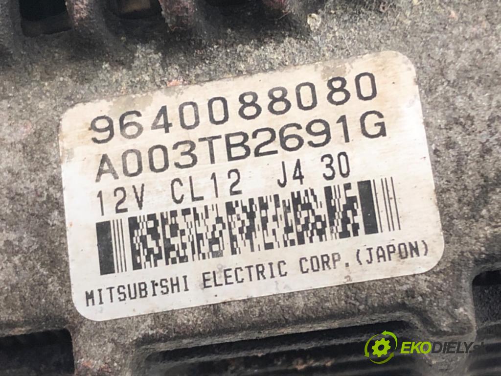 CITROEN C4 I (LC_) 2004 - 2014    2.0 16V 100 kW [136 KM] benzyna 2004 - 2007  Alternátor 9640088080 (Alternátory)