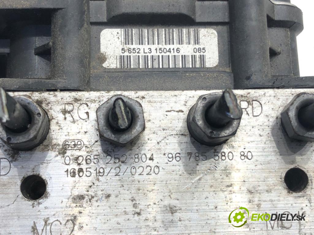 DS DS 5 (KF_) 2015 - 2018    1.6 THP 210 155 kW [210 KM] benzyna 2015 - 2018  Pumpa ABS 9678558080 (Pumpy ABS)