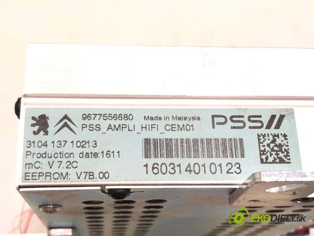 DS DS 5 (KF_) 2015 - 2018    1.6 THP 210 155 kW [210 KM] benzyna 2015 - 2018  Zosilňovač 9677556680 (Zosilňovače)