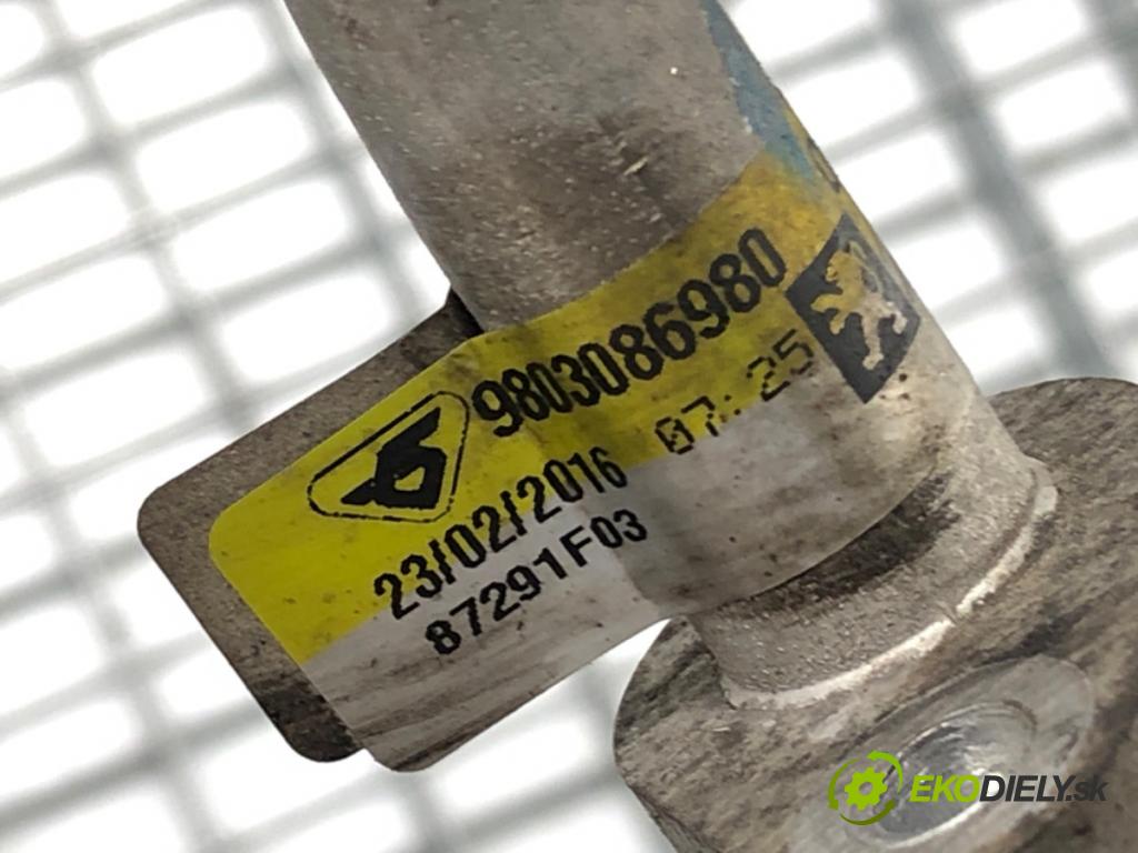 DS DS 5 (KF_) 2015 - 2018    1.6 THP 210 155 kW [210 KM] benzyna 2015 - 2018  rúrka klimatizácie 9803086980 (Rúrky klimatizácie)