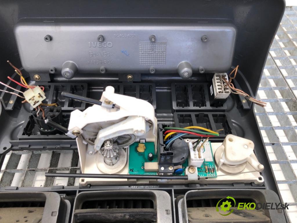 IVECO EUROCARGO I-III 1991 - 2015    120 E 24 K tector, 120 E 24 DK tector  Panel ovládania kúrenia 504034778 (Prepínače, spínače, tlačidlá a ovládače kúrenia)