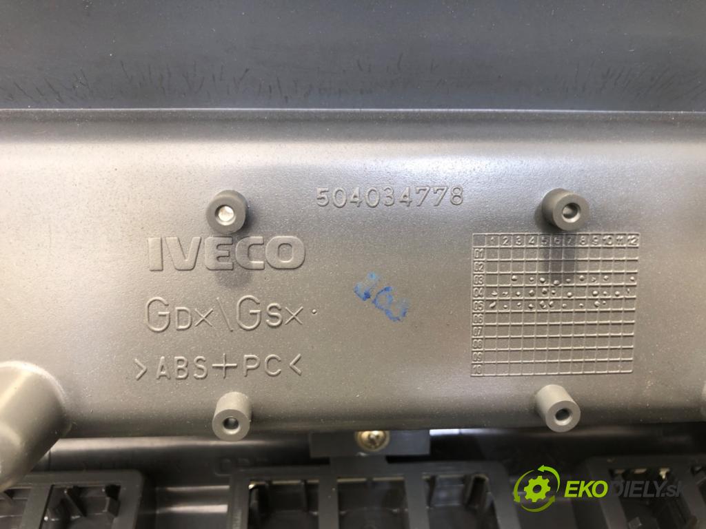 IVECO EUROCARGO I-III 1991 - 2015    120 E 24 K tector, 120 E 24 DK tector  Panel ovládania kúrenia 504034778 (Prepínače, spínače, tlačidlá a ovládače kúrenia)
