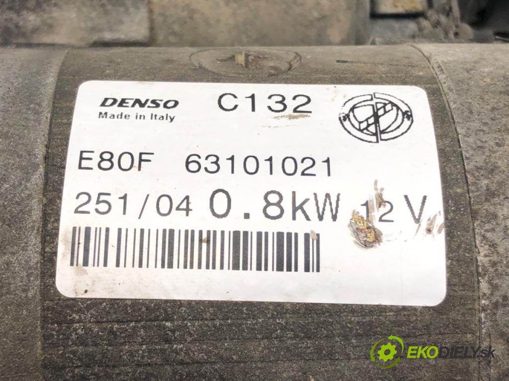 FIAT PANDA (169_) 2003 - 2022    1.1 (169.AXA1A) 40 kW [54 KM] benzyna 2003 - 2022  Štartér 63101021 (Štartéry)