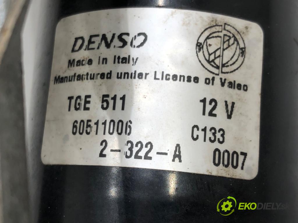 FIAT STILO (192_) 2001 - 2010    1.9 JTD (192_XE1A) 85 kW [115 KM] olej napędowy 2001 - 2006  Mechanizmus stieračov predný 60511006 (Motorčeky stieračov predné)