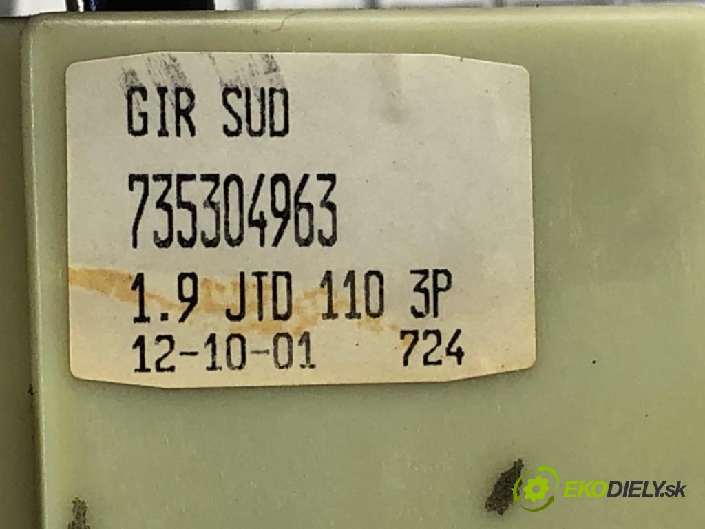 FIAT STILO (192_) 2001 - 2010    1.9 JTD (192_XE1A) 85 kW [115 KM] olej napędowy 2001 - 2006  Kulisa 735304963 (Rýchlostné páky / kulisy)