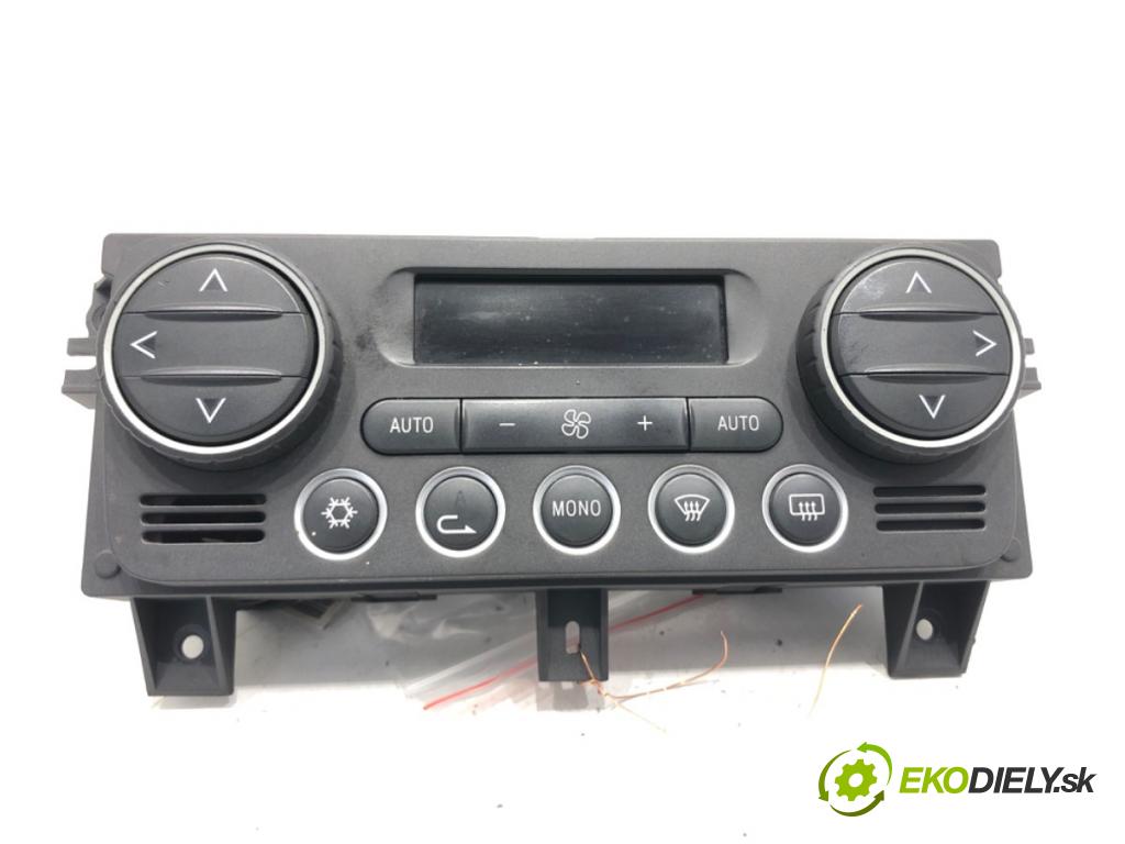 ALFA ROMEO 159 (939_) 2005 - 2012    1.9 JTDM 16V (939AXC1B, 939AXC12) 110 kW [150 KM] olej napędowy 2005 - 2011  Panel ovládania kúrenia 156079803 (Prepínače, spínače, tlačidlá a ovládače kúrenia)