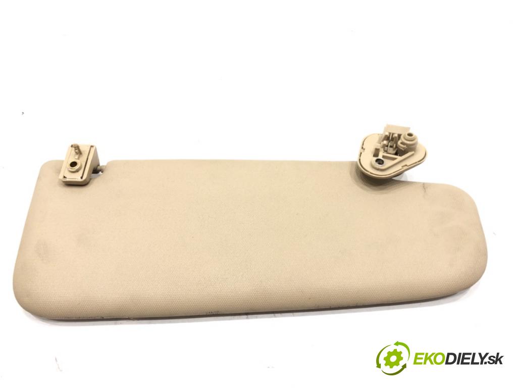 ALFA ROMEO 159 (939_) 2005 - 2012    1.9 JTDM 16V (939AXC1B, 939AXC12) 110 kW [150 KM] olej napędowy 2005 - 2011  Clona slnečná ľavy