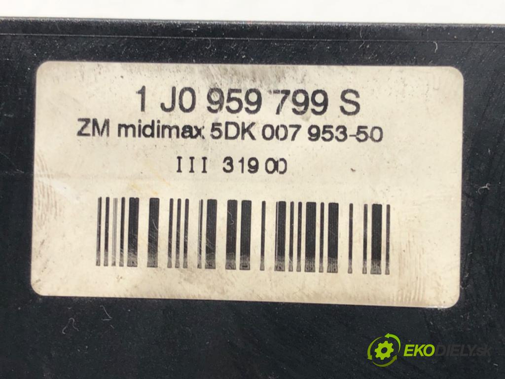 SEAT LEON (1M1) 1999 - 2006    1.4 16V 55 kW [75 KM] benzyna 1999 - 2006  Modul komfortu 1J0959799S (Moduly komfortu)