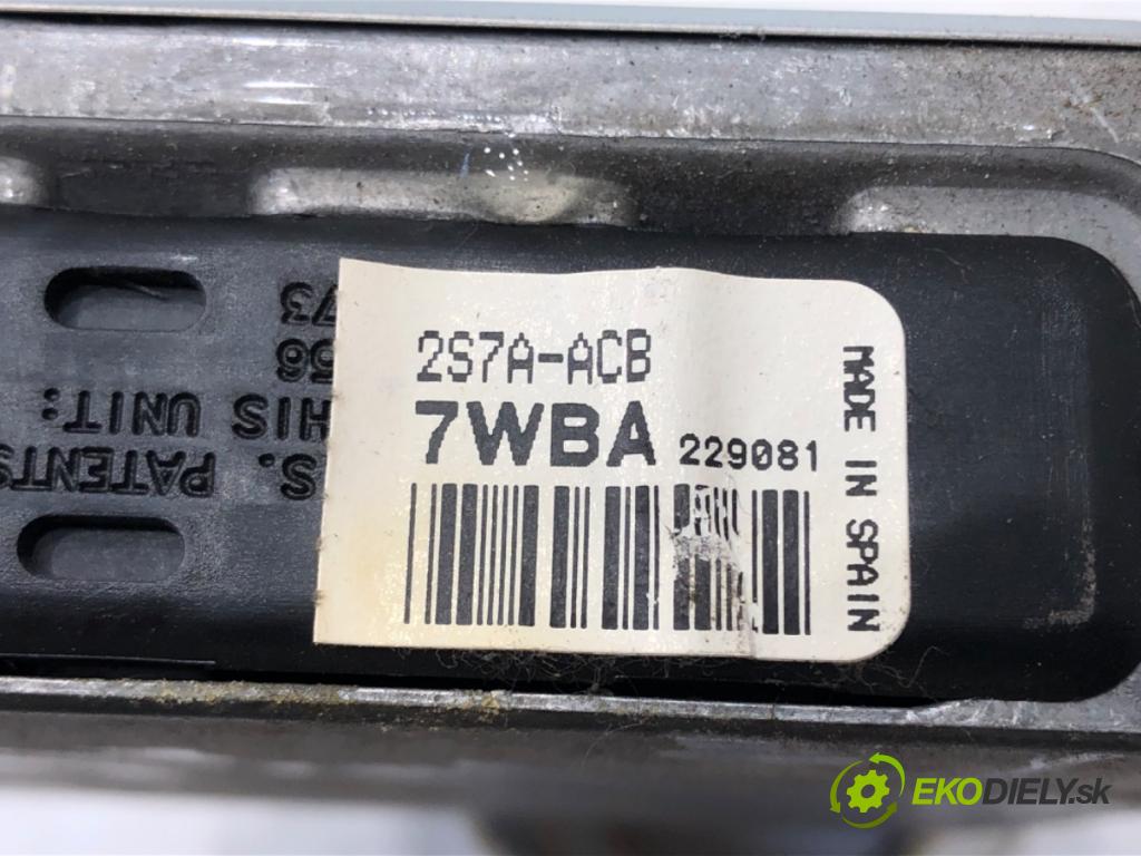 FORD MONDEO III (B5Y) 2000 - 2007    1.8 16V 92 kW [125 KM] benzyna 2000 - 2007  riadiaca jednotka Motor 2S7A-12A650-ACB (Riadiace jednotky)