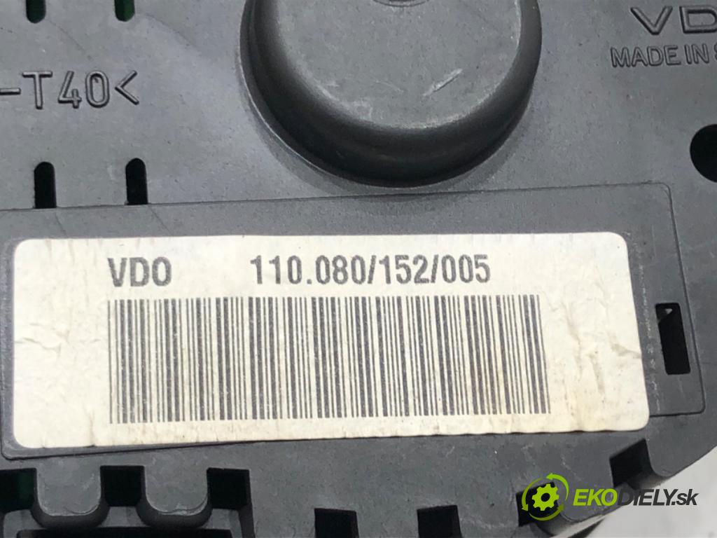 SEAT LEON (1M1) 1999 - 2006    1.9 TDI 81 kW [110 KM] olej napędowy 1999 - 2006  Prístrojovka 1M0920802D (Prístrojové dosky, displeje)