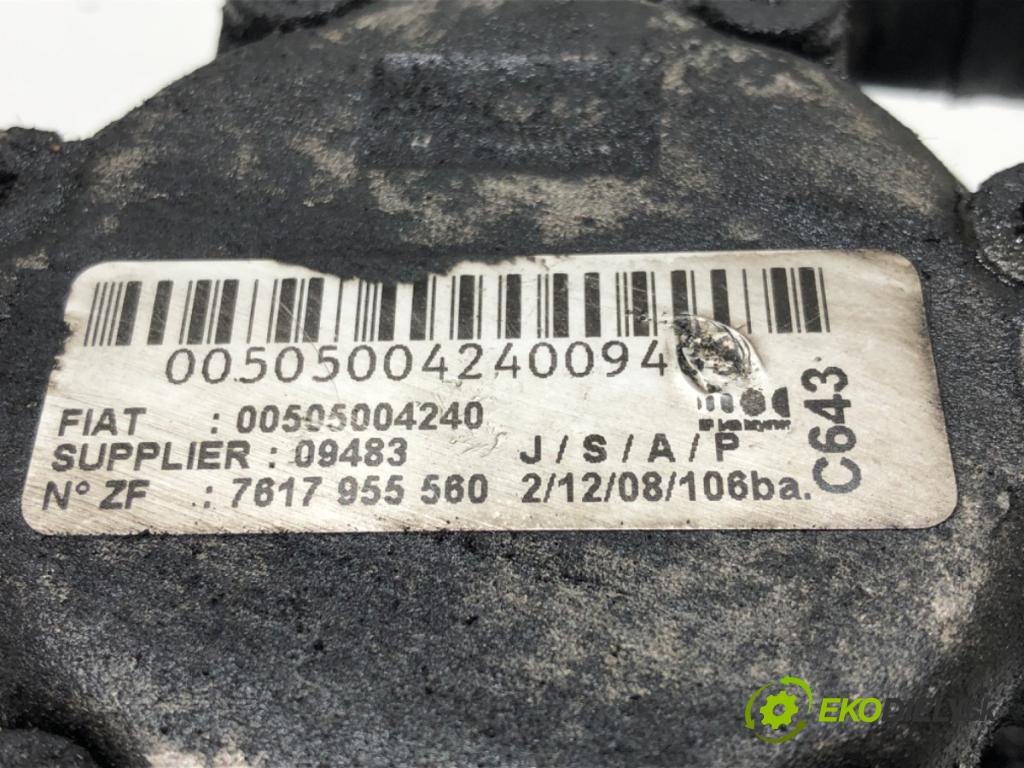 ALFA ROMEO 159 (939_) 2005 - 2012    1.9 JTDM 8V (939AXE1B, 939BXE1B, 939BXH1B) 85 kW [115 KM] olej napędowy 2005 - 2011  Pumpa servočerpadlo 00505004240 (Servočerpadlá, pumpy riadenia)
