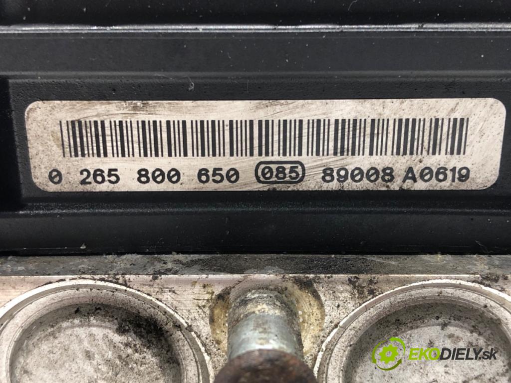 PEUGEOT 308 I (4A_, 4C_) 2007 - 2016    1.6 HDi 66 kW [90 KM] olej napędowy 2007 - 2014  Pumpa ABS 9660107180 0265800650 (Pumpy ABS)