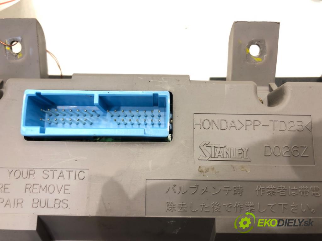 HONDA CR-V II (RD_) 2001 - 2007    2.0 (RD5) 110 kW [150 KM] benzyna 2001 - 2007  Panel ovládania kúrenia D026Z (Prepínače, spínače, tlačidlá a ovládače kúrenia)