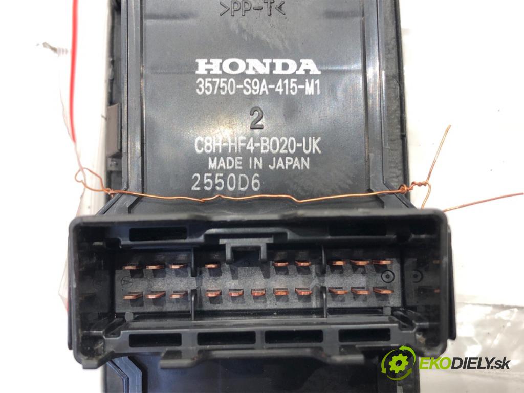HONDA CR-V II (RD_) 2001 - 2007    2.0 (RD5) 110 kW [150 KM] benzyna 2001 - 2007  přepínač oken 35750-S9A-415-M1 (Ovládaní topení a přepínače)