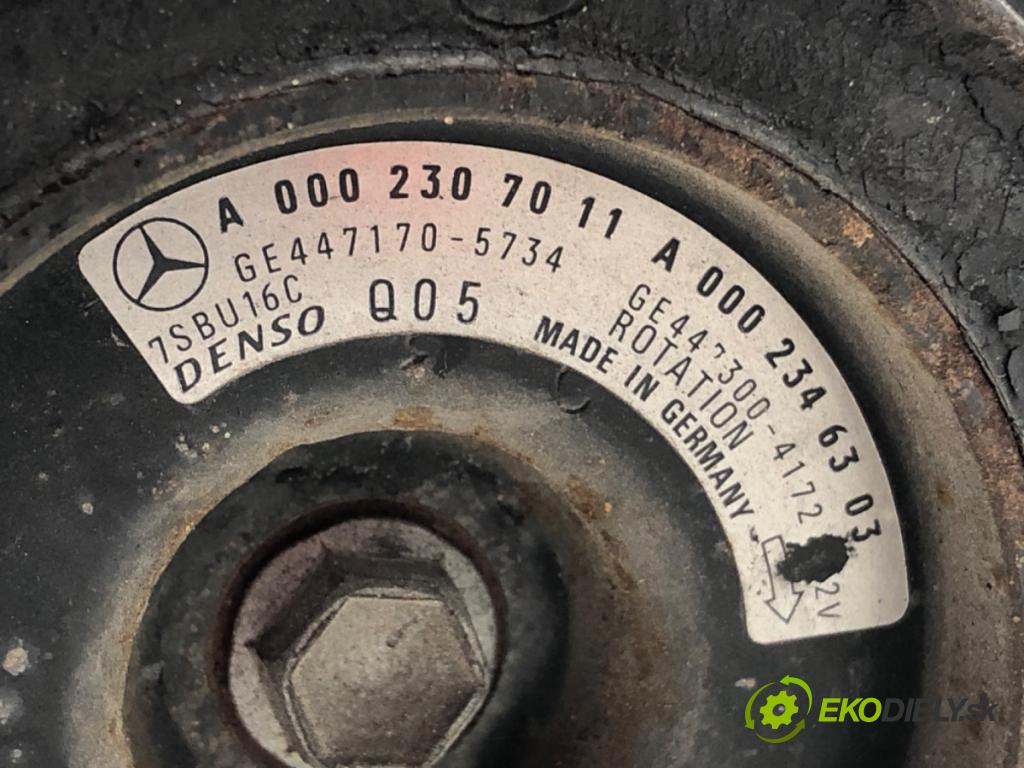 MERCEDES-BENZ KLASA E (W210) 1995 - 2003    E 300 D (210.020) 100 kW [136 KM] olej napędowy 1995 - 1997  kompresor klimatizace A0002307011 (Kompresory)