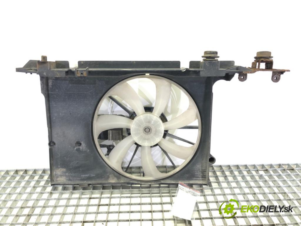 TOYOTA AURIS (_E15_) 2006 - 2012    1.4 D-4D (NDE150_) 66 kW [90 KM] olej napędowy 2007 - 2012  Ventilátor chladiča 168000-9890 (Ventilátory)