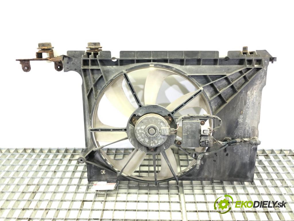 TOYOTA AURIS (_E15_) 2006 - 2012    1.4 D-4D (NDE150_) 66 kW [90 KM] olej napędowy 2007 - 2012  Ventilátor chladiča 168000-9890 (Ventilátory)