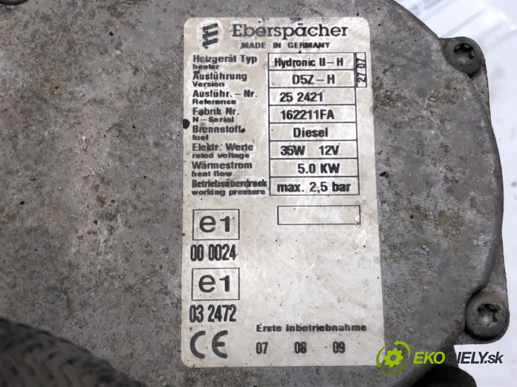 TOYOTA AURIS (_E15_) 2006 - 2012    1.4 D-4D (NDE150_) 66 kW [90 KM] olej napędowy 2007 - 2012  Webasto 252421 (Webasto)