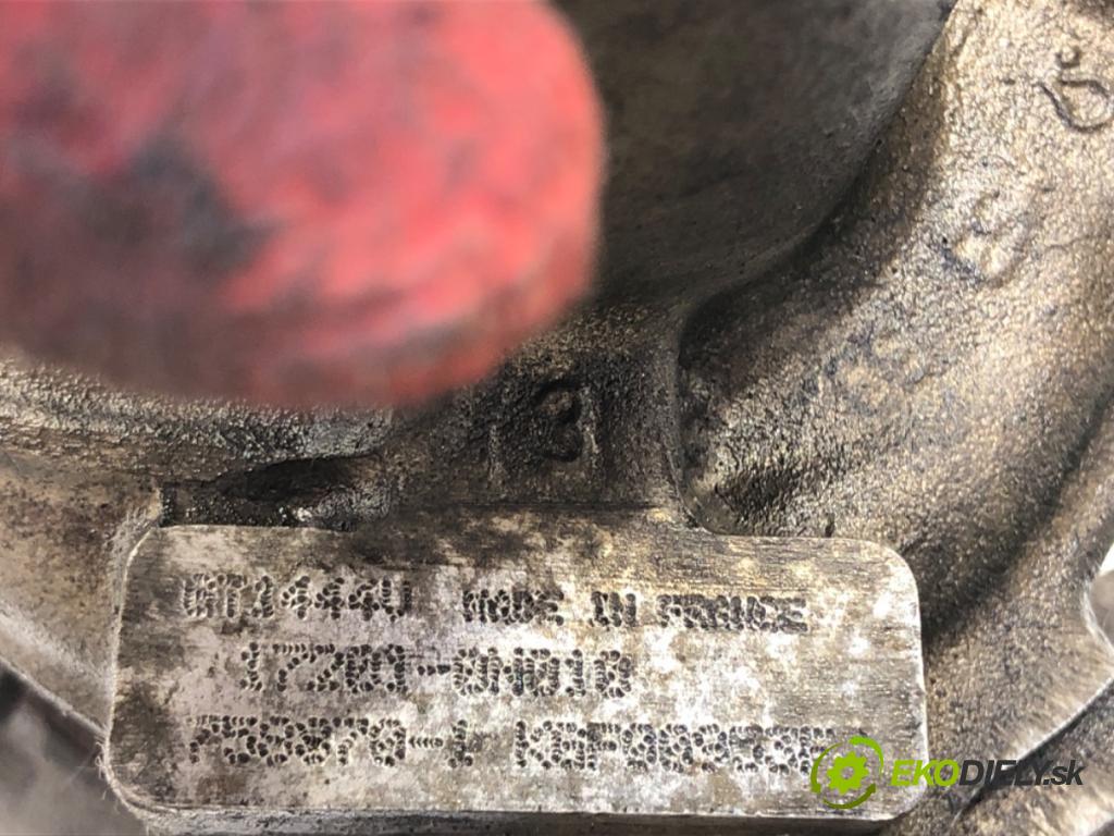 TOYOTA AURIS (_E15_) 2006 - 2012    1.4 D-4D (NDE150_) 66 kW [90 KM] olej napędowy 2007 - 2012  Turbodúchadlo,turbo 17201-0N010 (Turbodúchadlá (kompletné))