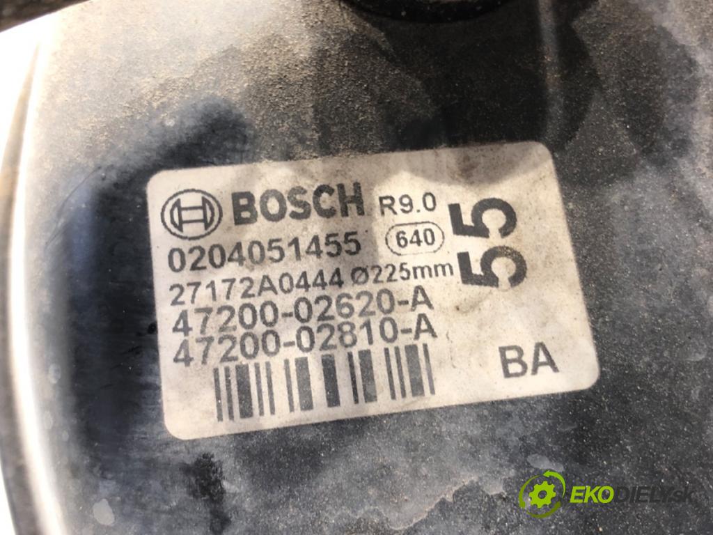 TOYOTA AURIS (_E15_) 2006 - 2012    1.4 D-4D (NDE150_) 66 kW [90 KM] olej napędowy 2007 - 2012  Posilovač bŕzd 0204051455