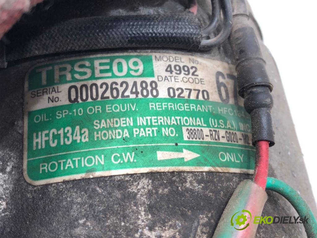HONDA CR-V III (RE_) 2006 - 2022    2.0 i-VTEC (RE5, RE1) 110 kW [150 KM] benzyna 2007 - 2012  Kompresor klimatizácie 38800-RZV-G020-M2 (Kompresory klimatizácie)