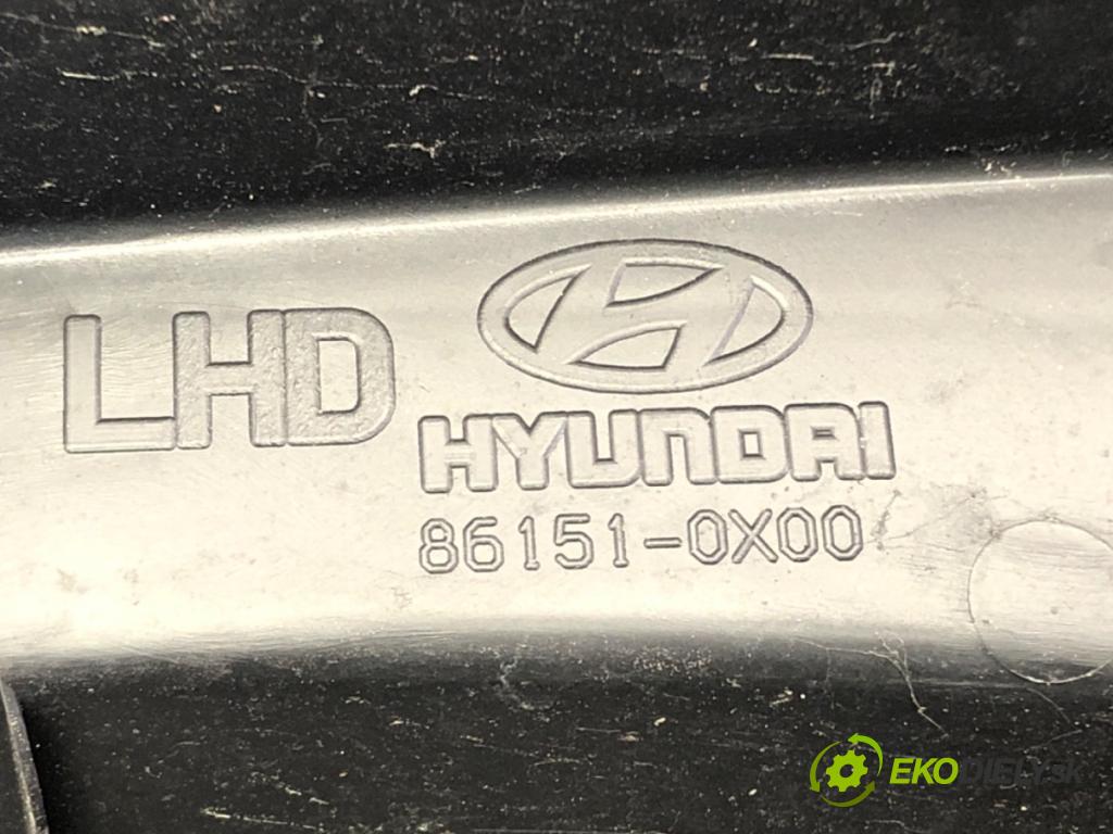 HYUNDAI i10 I (PA) 2007 - 2022    1.2 57 kW [78 KM] benzyna 2008 - 2011  Torpédo, plast pod čelné okno 86151-0X000 (Torpéda)