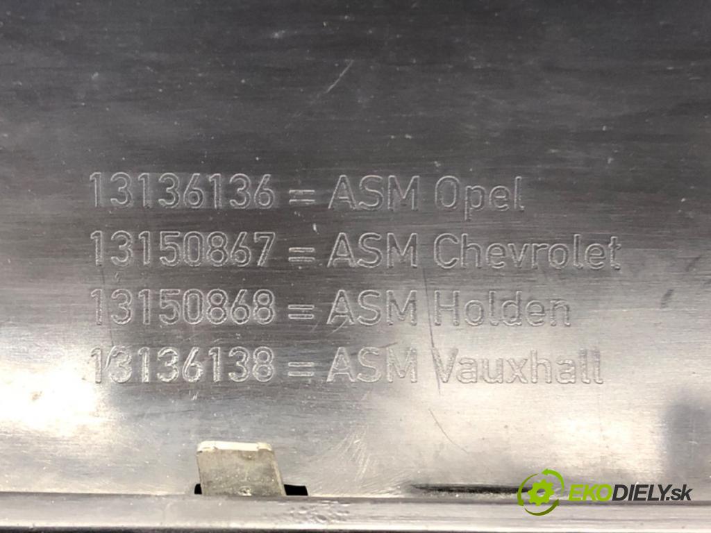 OPEL ZAFIRA B Nadwozie pełne/minivan (A05) 2005 - 2015    1.9 CDTI VAN (M75) 88 kW [120 KM] olej napędowy 2005 - 2015  mřížka maska 13136136 (Mřížky (masky) chladičů)