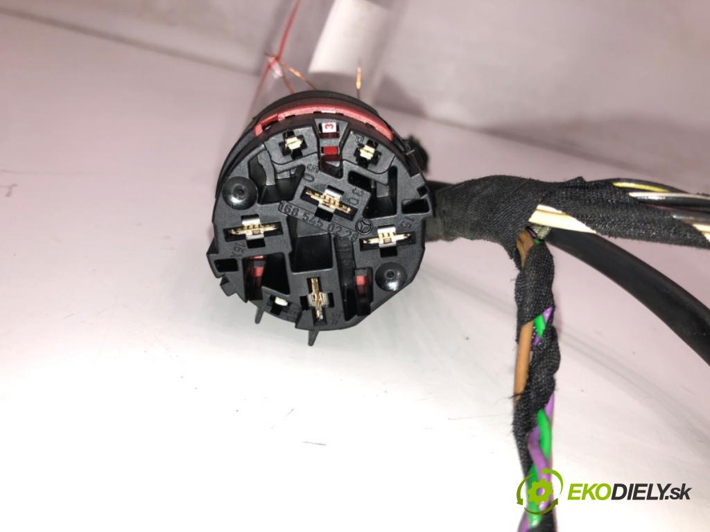 MERCEDES-BENZ KLASA A (W168) 1997 - 2005    A 170 CDI (168.008) 66 kW [90 KM] olej napędowy 1998 - 2001  Kocka, vložka spínacej skrinky  (Spínacie skrinky a kľúče)