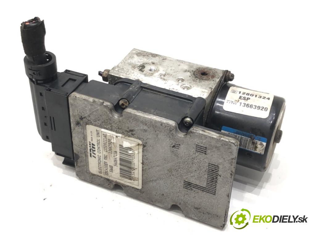SAAB 9-3 (YS3F, E79, D79, D75) 2002 - 2015    2.0 t 129 kW [175 KM] benzyna 2002 - 2015  Pumpa ABS 12801324 (Pumpy ABS)