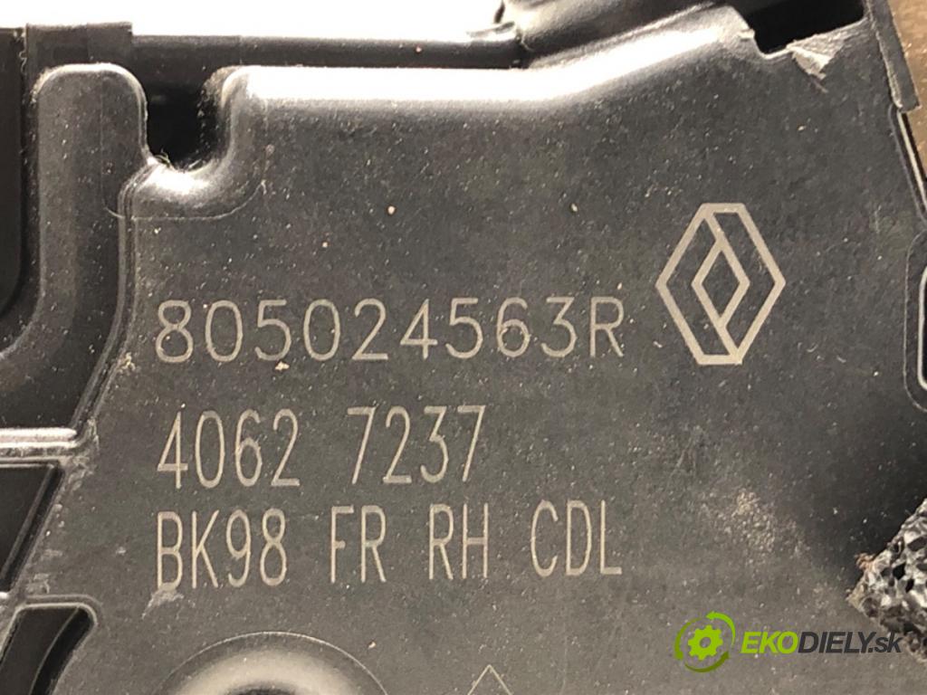 RENAULT CLIO IV (BH_) 2012 - 2022    1.2 16V 54 kW [73 KM] benzyna 2012 - 2022  zámok dveře pravý přední část 805024563R