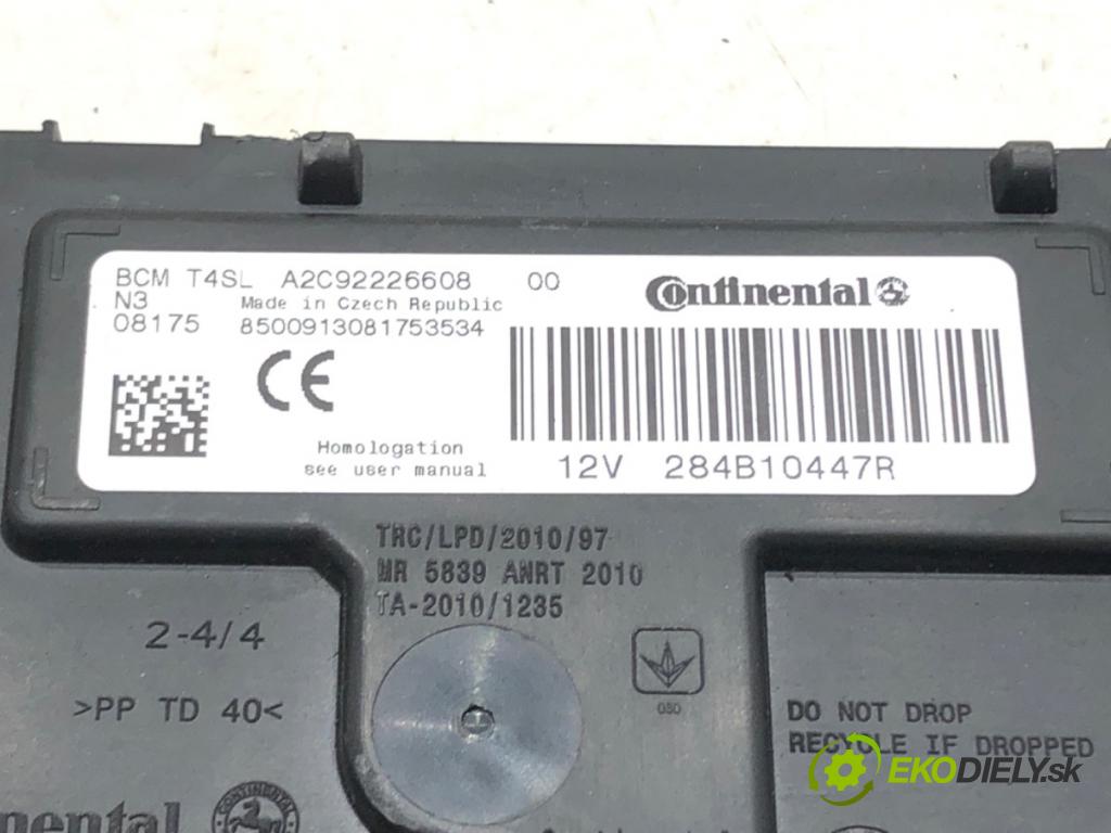 RENAULT CLIO IV (BH_) 2012 - 2022    1.2 16V 54 kW [73 KM] benzyna 2012 - 2022  Modul BCM 284B10447R (Ostatné)