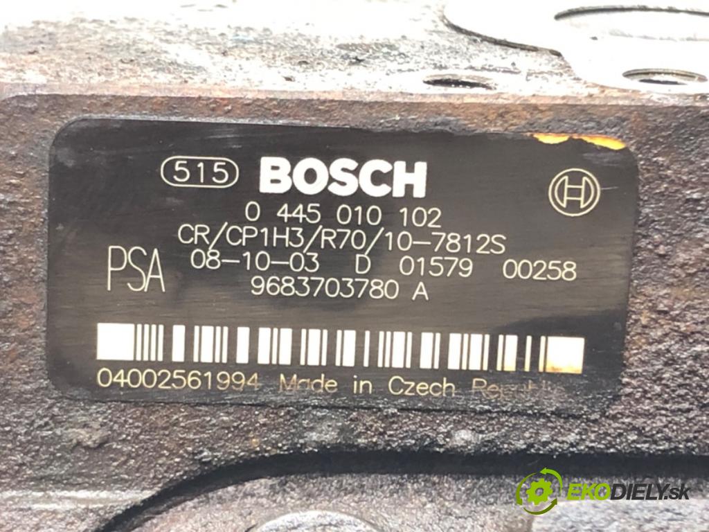 FORD C-MAX (DM2) 2007 - 2010    1.6 TDCi 80 kW [109 KM] olej napędowy 2007 - 2010  Pumpa vstrekovacia 0445010102 (Vstrekovacie čerpadlá)