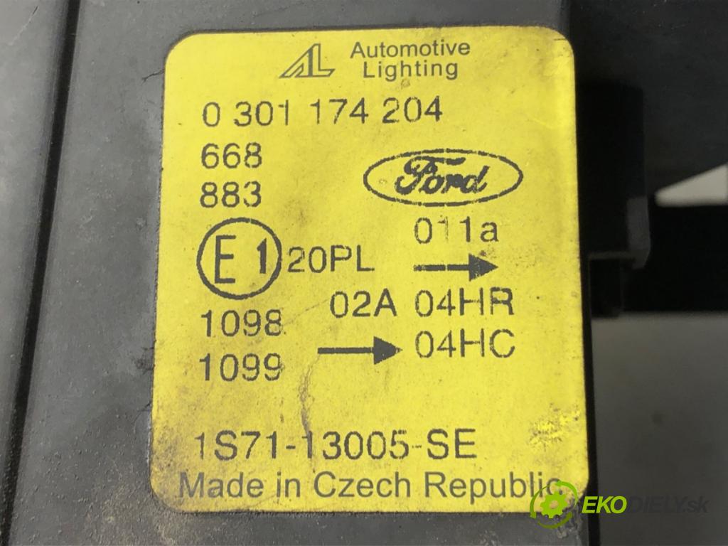 FORD MONDEO III (B5Y) 2000 - 2007    2.0 TDCi 96 kW [130 KM] olej napędowy 2001 - 2007  Svetlomet pravy predný 1S71-13005-SE