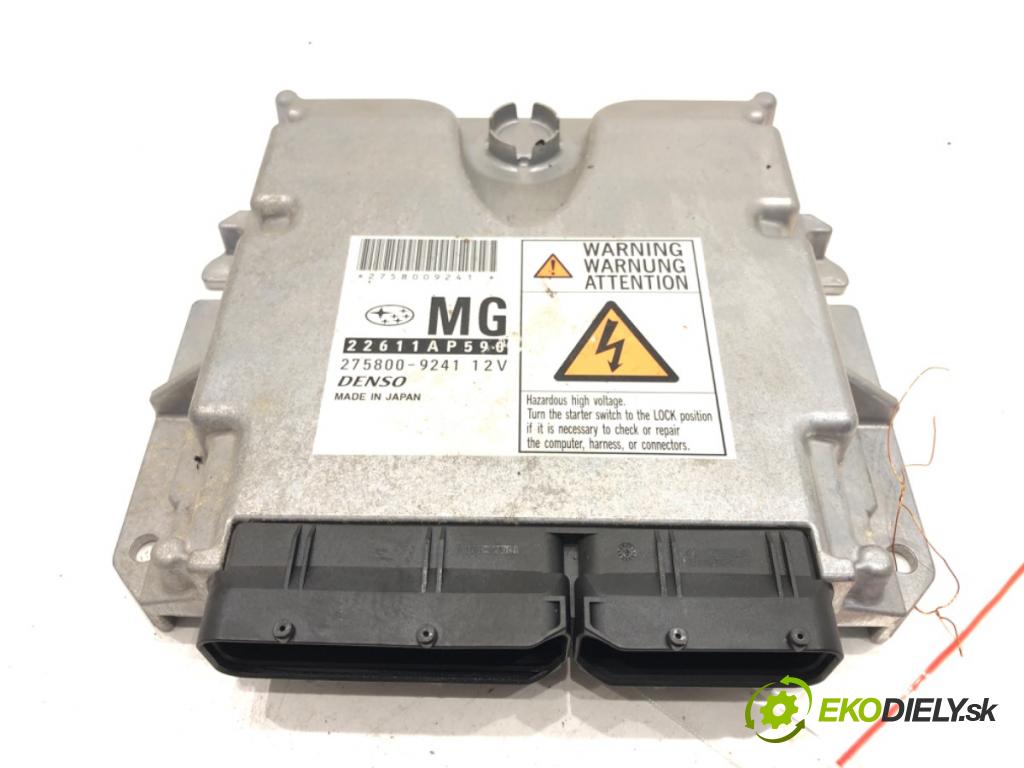 SUBARU LEGACY IV (BL) 2003 - 2015    2.0 D AWD (BLD) 110 kW [150 KM] olej napędowy 2008 - 2009  riadiaca jednotka Motor 22611AP590 (Riadiace jednotky)