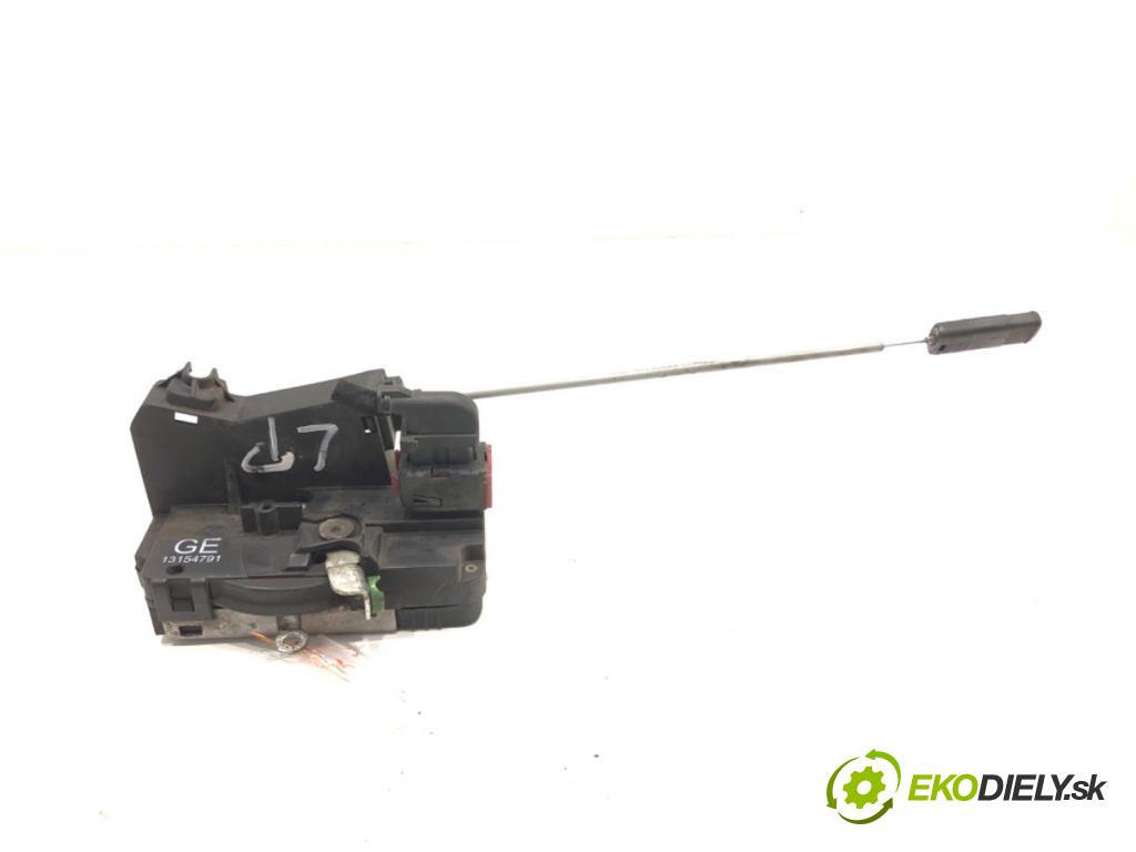 OPEL MERIVA A nadwozie wielkoprzestrzenne (MPV) (X03) 2003 - 2010    1.7 CDTI (E75) 74 kW [100 KM] olej napędowy 2003 - 2010  zámok dveře levý přední část 13154791