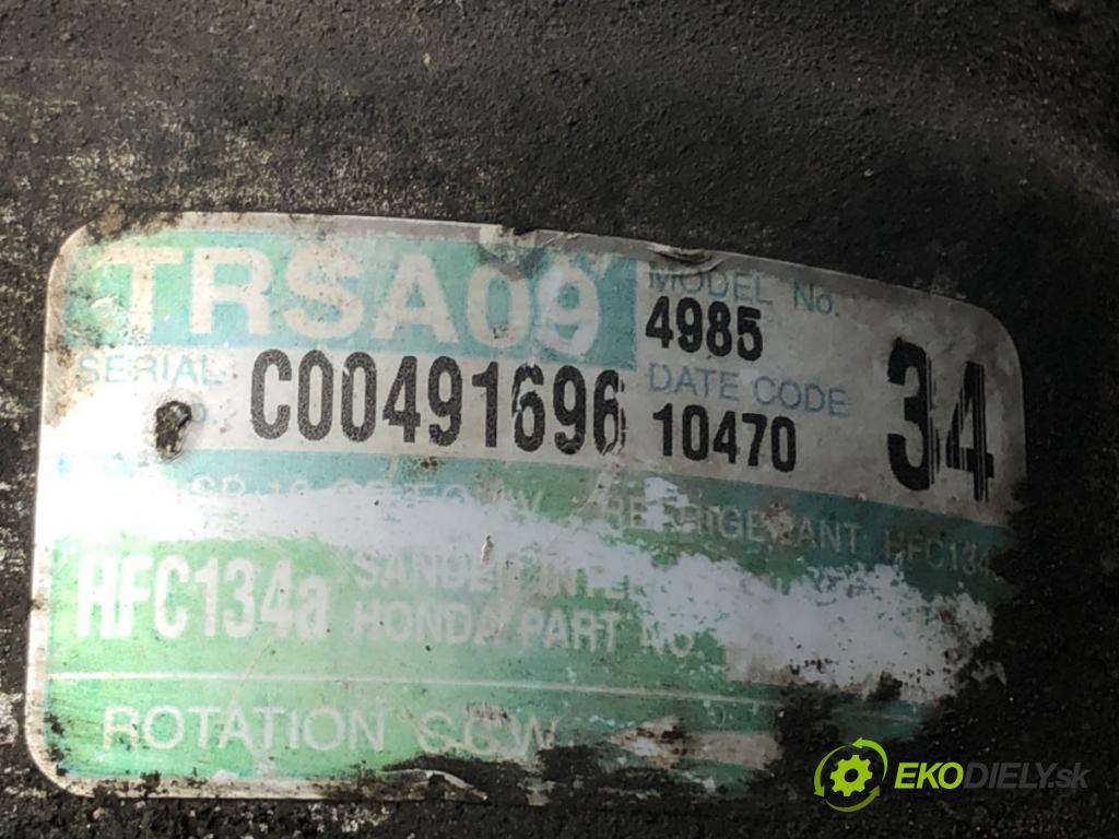 HONDA CIVIC VII sedan (ES, ET) 2000 - 2006    1.7 (ES1) 88 kW [120 KM] benzyna 2000 - 2005  Kompresor klimatizácie TRSA09 (Kompresory klimatizácie)