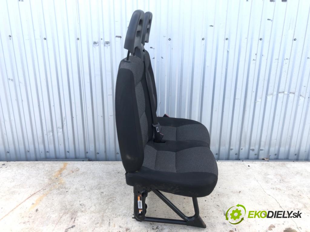FIAT DUCATO Autobus (250_) 2006 - 2022    130 Multijet 2,3 D 96 kW [131 KM] olej napędowy 2011 - 2022  Sedadlo pravy DVOJNÁSOBEK:  (Sedačky, sedadlá)