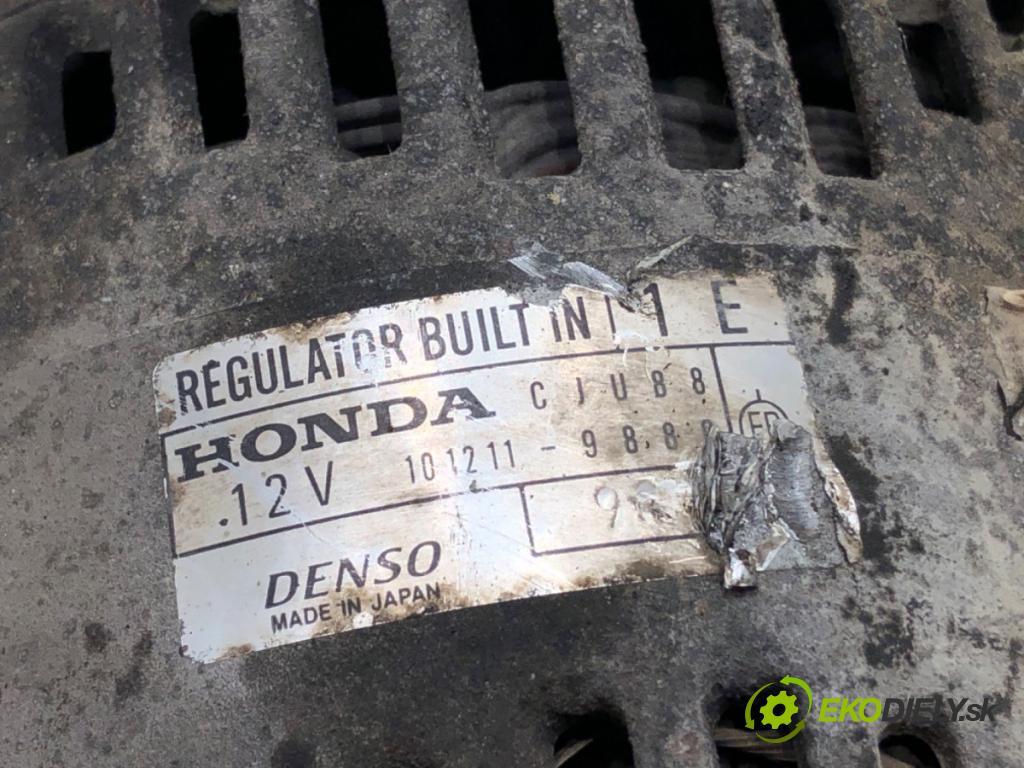 HONDA CR-V I (RD) 1995 - 2002    2.0 16V 4WD (RD1, RD3) 94 kW [128 KM] benzyna 1995 - 2001  Alternátor 101211-9880 (Alternátory)