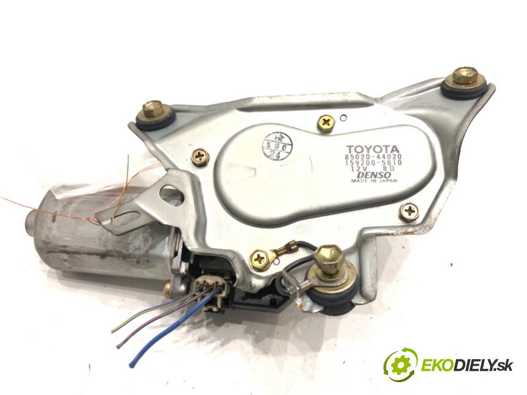 TOYOTA AVENSIS VERSO (_M2_) 2001 - 2011    2.0 D (CLM20_) 85 kW [116 KM] olej napędowy 2001 - 2005  Motor stieračov zad 85020-44020
