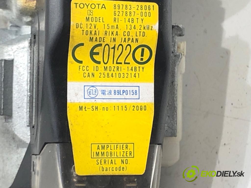 TOYOTA AVENSIS VERSO (_M2_) 2001 - 2011    2.0 D (CLM20_) 85 kW [116 KM] olej napędowy 2001 - 2005  spinačka 45020-28-7 (Spínacie skrinky a kľúče)