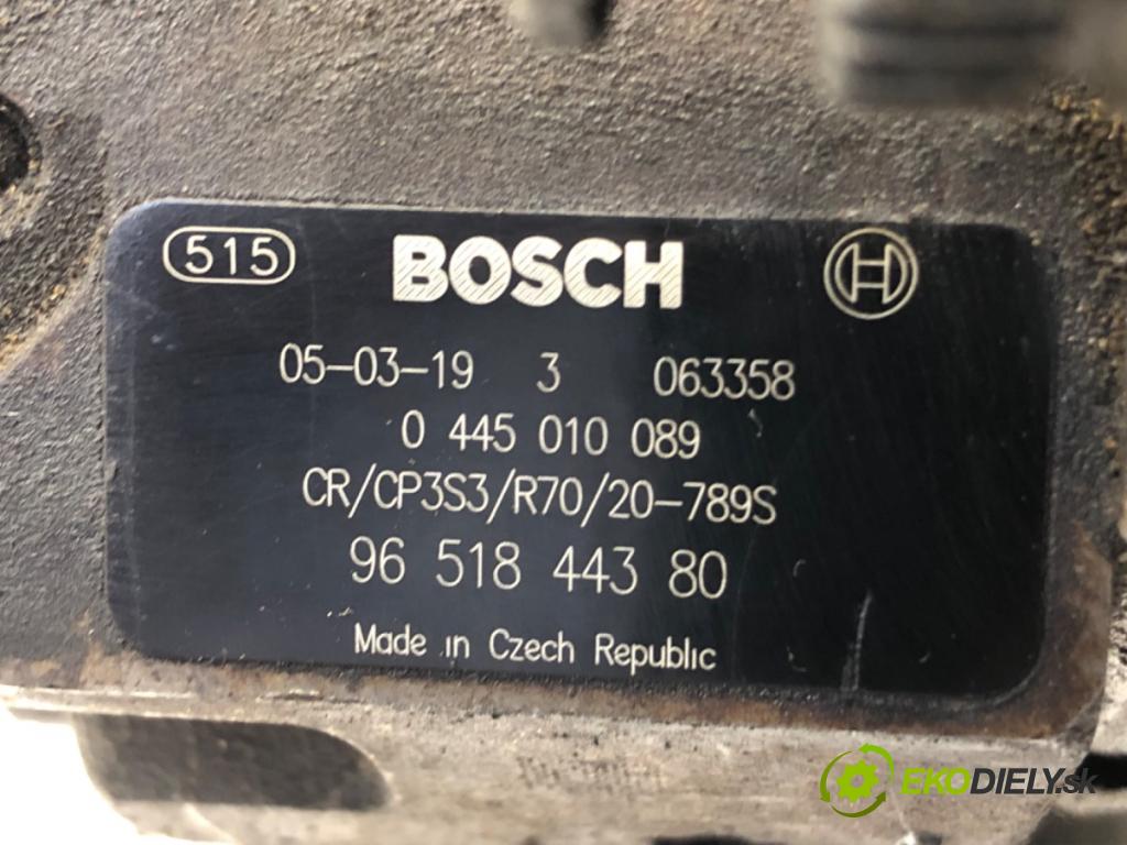 VOLVO S40 II (544) 2003 - 2012    1.6 D 81 kW [110 KM] olej napędowy 2005 - 2012  Pumpa vstrekovacia 0445010089 9651844380 (Vstrekovacie čerpadlá)