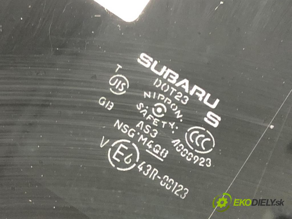 SUBARU LEGACY V (BM) 2009 - 2022    2.0 D AWD (BMD) 110 kW [150 KM] olej napędowy 2009 - 2014  střešní okno  (Okna karoserie)