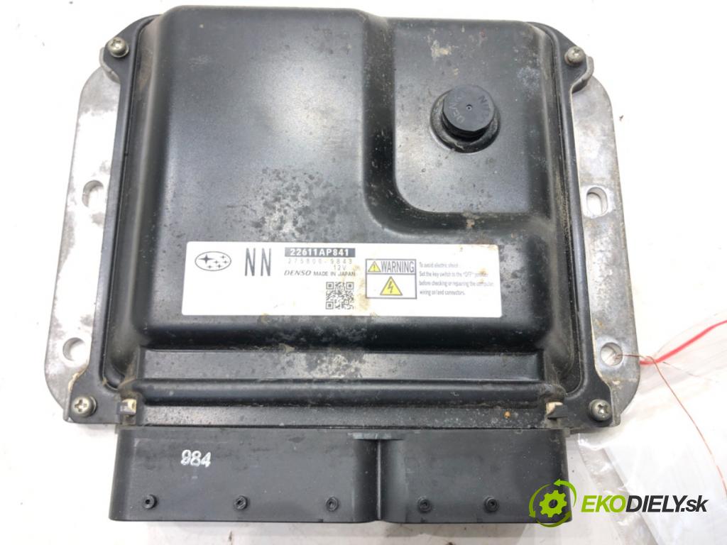 SUBARU LEGACY V (BM) 2009 - 2022    2.0 D AWD (BMD) 110 kW [150 KM] olej napędowy 2009 - 2014  riadiaca jednotka Motor 22611AP841 (Riadiace jednotky)