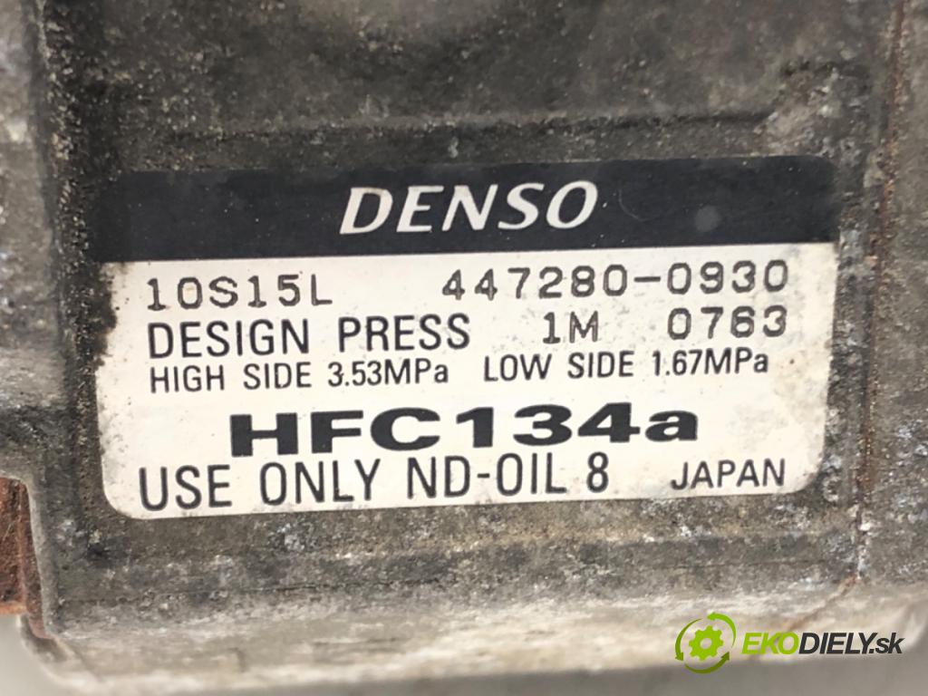 SUBARU LEGACY V (BM) 2009 - 2022    2.0 D AWD (BMD) 110 kW [150 KM] olej napędowy 2009 - 2014  kompresor klimatizace 447280-0930 (Kompresory)