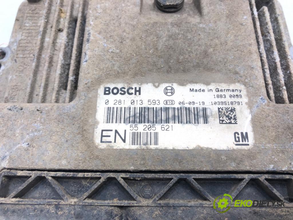 OPEL ZAFIRA / ZAFIRA FAMILY B (A05) 2005 - 2019    1.9 CDTI (M75) 74 kW [100 KM] olej napędowy 2005 - 2010  riadiaca jednotka Motor 55205621 (Riadiace jednotky)