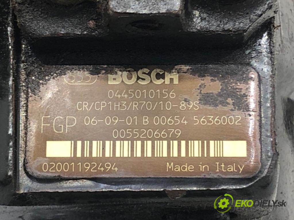 OPEL ZAFIRA / ZAFIRA FAMILY B (A05) 2005 - 2019    1.9 CDTI (M75) 74 kW [100 KM] olej napędowy 2005 - 2010  Pumpa vstrekovacia 0445010156 (Vstrekovacie čerpadlá)