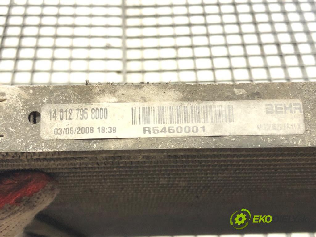 FIAT SCUDO Autobus (270_, 272_) 2007 - 2022    2.0 D Multijet 88 kW [120 KM] olej napędowy 2007 - 2022  Chladič vody 1401279580 (Chladiče vody)