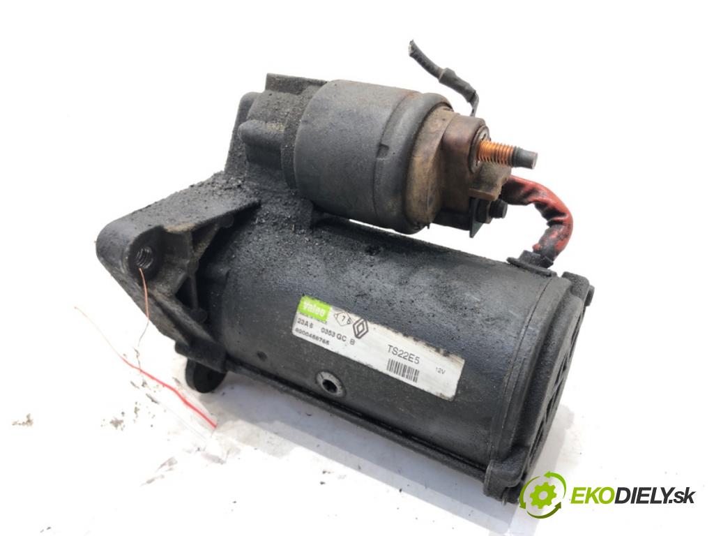 RENAULT LAGUNA II Grandtour (KG0/1_) 2001 - 2007    2.0 dCi (KG1T) 110 kW [150 KM] olej napędowy 2005 - 2006  Štartér 8200458765 (Štartéry)